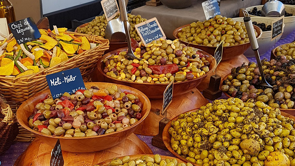Céreste Marché Olives