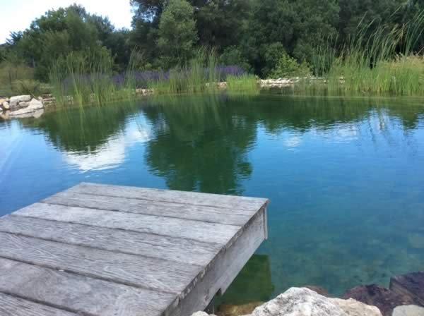 You can jump or dive (2 m deep)